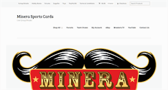 Desktop Screenshot of minerasportscards.com